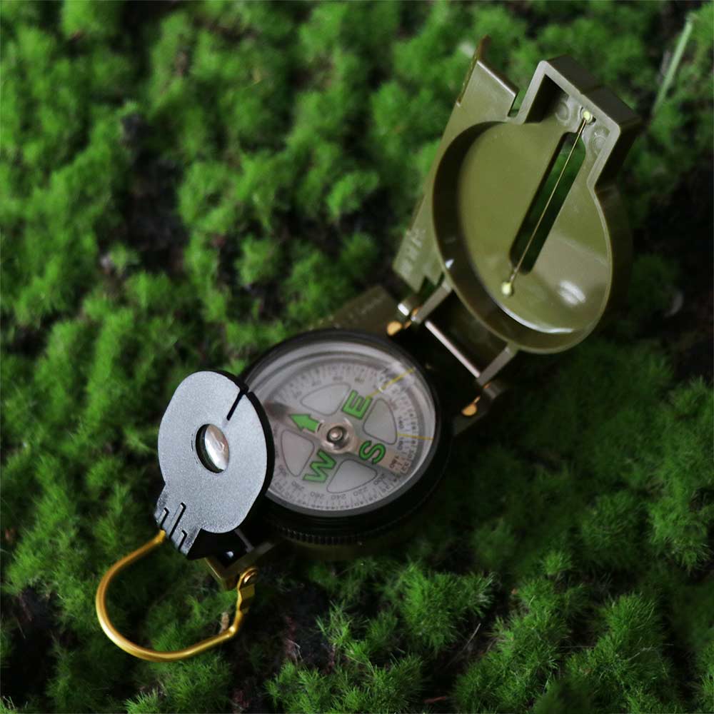 방수 전문가용 나침반 알루미늄 합금 접이식 렌즈 아웃도 - Compass Lensatic 리뷰 및 가격