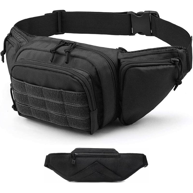 600D 옥스포드 멀티 포켓 허리 가방, 조절 가능한  - Fishing Kit Compact 리뷰 및 가격
